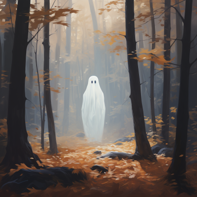 Calm Ghost In The Forest