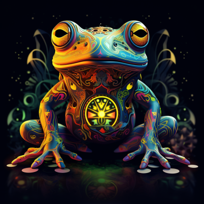 Inner Peace Frog