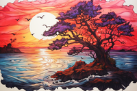 Thumbnail for Hightide Watercolor Sunset