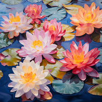 Thumbnail for Wonderful Pink Water Lilies