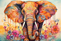 Thumbnail for Flower Power Elephant