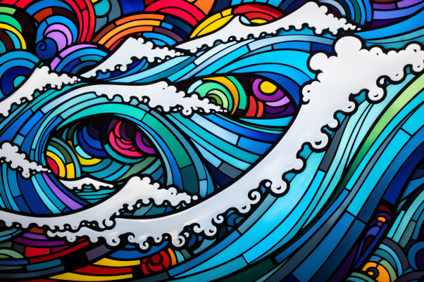 Creative Ocean Wave