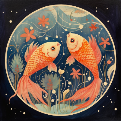 Lofi Astrology Peaceful Pisces Fish