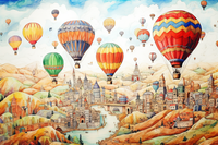 Thumbnail for Hot Air Balloons On An Adventure
