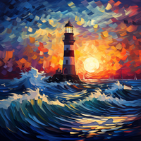 Thumbnail for Lighthouse In The Waves