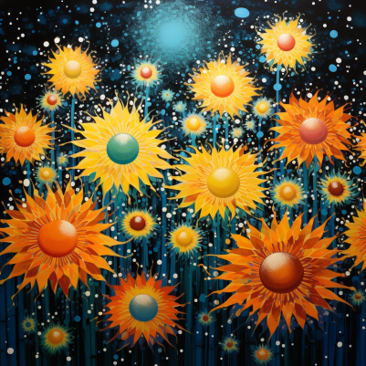 Starlight Sunflowers