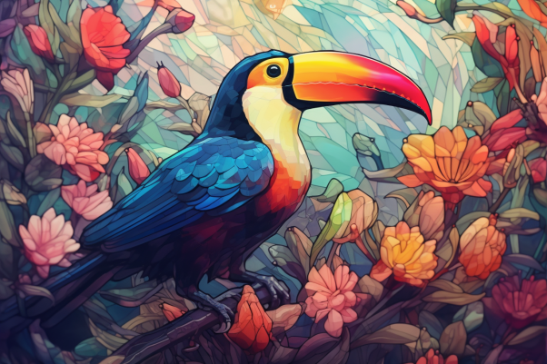 Glorious Pretty Toucan