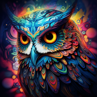 Thumbnail for Mesmerizing Bold Owl