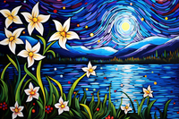 Thumbnail for Starry Night And Lilies