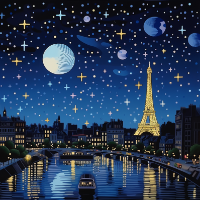 Dreaming Of A Starry Night In Paris