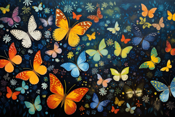 So Many Butterflies   Diamond Painting Kits