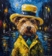 Thumbnail for Classy Dog In Yellow