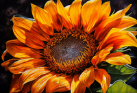 Thumbnail for Close Up Of Sun Shining On A Sunflower