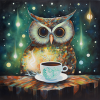 Thumbnail for Coffee Break Owl