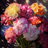 Thumbnail for Colorful Bouquet Of Carnations