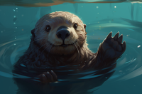 Thumbnail for Sea Otter With A Smile