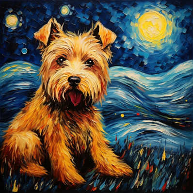 Yorkie And The Moon