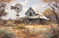 Thumbnail for Old Country Barn And Windmill