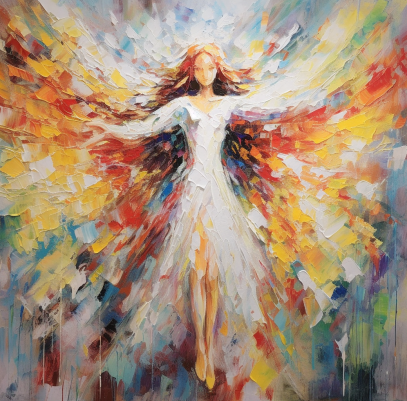 Image Of An Angel Painting