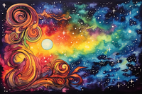 Thumbnail for Watercolor Galaxy  Diamond Painting Kits