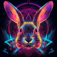 Thumbnail for Galactic Neon Bunny
