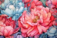 Thumbnail for Closeup Pretty Peonies