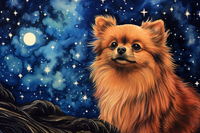 Thumbnail for Starry Night Pomeranian