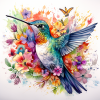 Thumbnail for Featuring A Beautiful Hummingbird