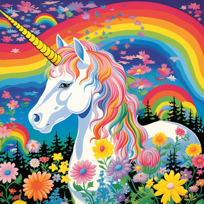 Rainbow Land Unicorn