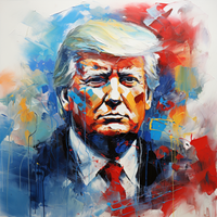 Thumbnail for Donald Trump Abstract ' Diamond Painting Kits