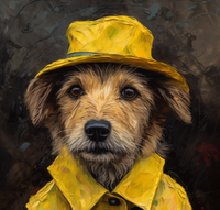 Thumbnail for Doggy Ready To Go For A Walk In The Rain