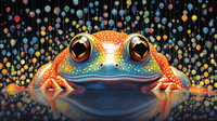 Thumbnail for Hello Frog  Diamond Painting Kits