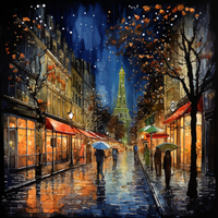Thumbnail for Rainy Night Stroll In Paris