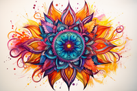 Thumbnail for Preyy Watercolor Mandala  Diamond Painting Kits