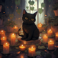 Thumbnail for Adorable Black Cat