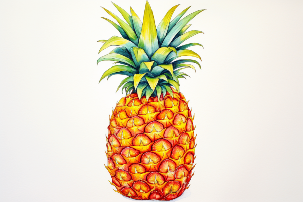 Pretty Simple Pineapple  Diamond Painting Kits