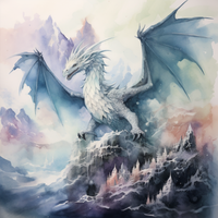 Thumbnail for Watercolor Dragon