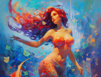 Mermaid Underwater Dreams