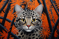 Thumbnail for Bold Bengal Kitty  Diamond Painting Kits