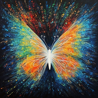 Thumbnail for Angelic Butterfly  Diamond Painting Kits