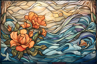 Thumbnail for Graceful Ocean And Waves  Diamond Painting Kits