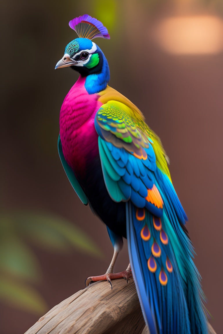 Pretty Colorful Bird
