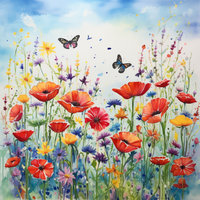 Thumbnail for Mesmerizing Wild Flowers And Butterflies