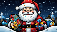 Thumbnail for Santa Snow And Gifts