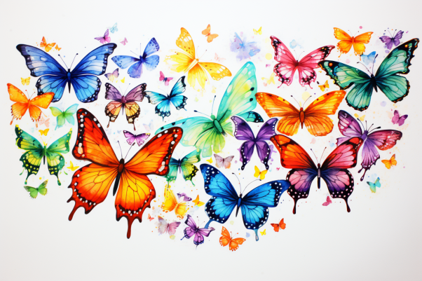 Butterfly Party  Diamond Painting Kits