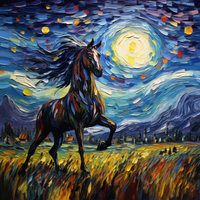 Thumbnail for Wild Horse And Full Moon