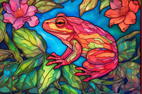 Thumbnail for Pink Frog And Flowers