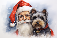 Thumbnail for Yorkshire Terrier And Santa