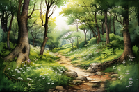 Thumbnail for Path In A Calm Forest