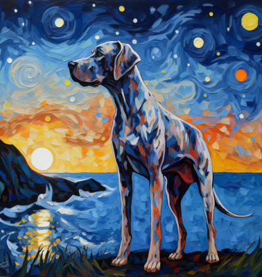 Night And Day Great Dane